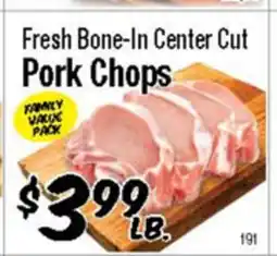 Western Beef Fresh Bone-In Center Cut Pork Chops offer