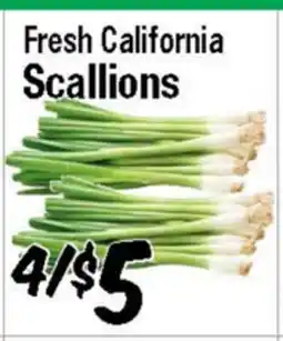 Western Beef Fresh California Scallions offer