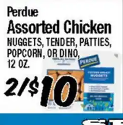 Western Beef Perdue Assorted Chicken NUGGETS, TENDER, PATTIES, POPCORN, OR DINO offer