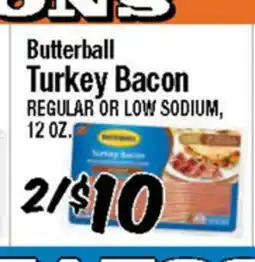 Western Beef Butterball Turkey Bacon offer