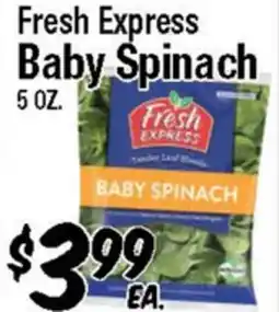 Western Beef Fresh Express Baby Spinach offer