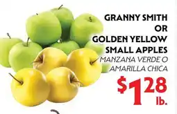 La Chiquita Food Market GRANNY SMITH OR GOLDEN YELLOW SMALL APPLES offer