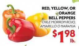 La Chiquita Food Market RED, YELLOW, OR ORANGE BELL PEPPERS offer