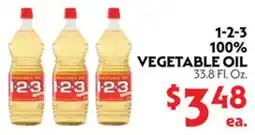 La Chiquita Food Market 1-2-3 100% VEGETABLE OIL offer
