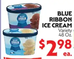 La Chiquita Food Market BLUE RIBBON ICE CREAM offer