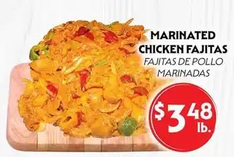 La Chiquita Food Market MARINATED CHICKEN FAJITAS offer