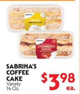 La Chiquita Food Market SABRINA'S COFFEE CAKE offer