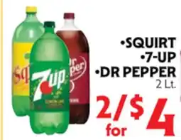 La Chiquita Food Market •SQUIRT •7-UP •DR PEPPER offer
