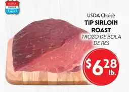 La Chiquita Food Market USDA Choice TIP SIRLOIN ROAST offer