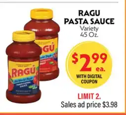 La Chiquita Food Market RAGU PASTA SAUCE offer
