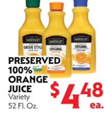 La Chiquita Food Market PRESERVED 100% ORANGE JUICE offer