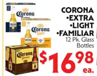 La Chiquita Food Market CORONA •EXTRA •LIGHT •FAMILIAR offer