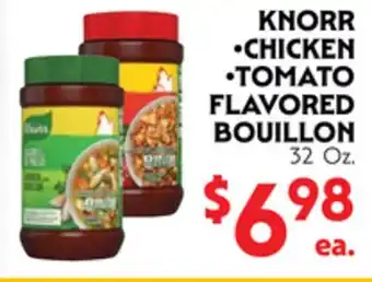 La Chiquita Food Market KNORR •CHICKEN •TOMATO FLAVORED BOUILLON offer