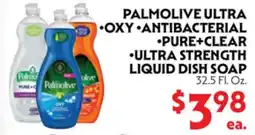 La Chiquita Food Market PALMOLIVE ULTRA OXY ANTIBACTERIAL PURE+CLEAR ULTRA STRENGTH LIQUID DISH SOAP offer