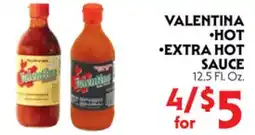 La Chiquita Food Market VALentina • HOT • EXTRA HOT SAUCE offer