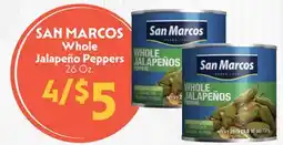 La Chiquita Food Market SAN MARCOS Whole Jalapeño Peppers offer
