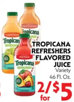 La Chiquita Food Market TROPICANA REFRESHERS FLAVORED JUICE offer