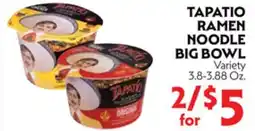La Chiquita Food Market TAPATIO RAMEN NOODLE BIG BOWL offer