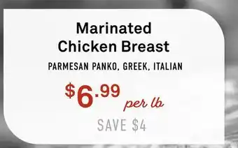 Standard Market Marinated Chicken Breast offer
