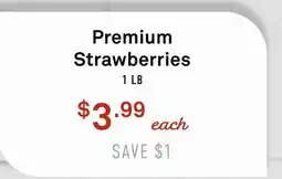 Standard Market Premium Strawberries offer