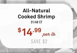 Standard Market All-Natural Cooked Shrimp offer