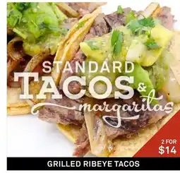 Standard Market GRILLED RIBEYE TACOS offer