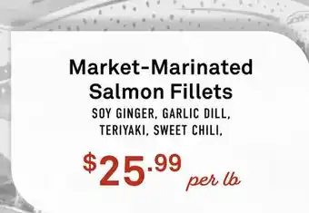 Standard Market Market-Marinated Salmon Fillets offer