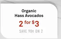 Standard Market Organic Hass Avocados offer