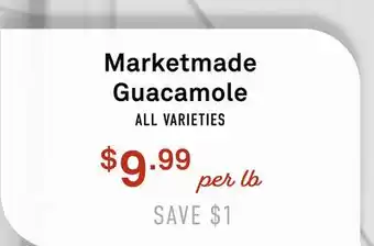 Standard Market Marketmade Guacamole offer