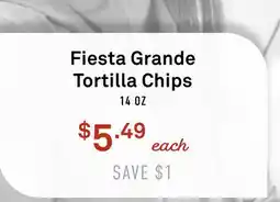 Standard Market Fiesta Grande Tortilla Chips offer