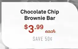 Standard Market Chocolate Chip Brownie Bar offer