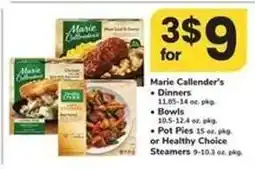 Safeway Marie Callender's offer