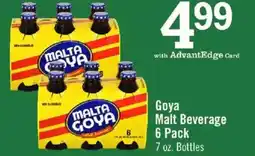 Price Chopper Goya Malt Beverage 6 Pack offer