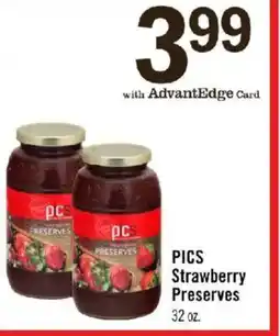 Price Chopper Pics strawberry preserves 32 oz. offer