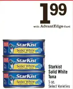 Price Chopper Starkist Solid White Tuna offer