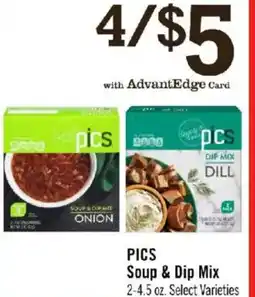 Price Chopper Soup & Dip Mix offer