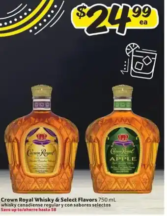 Crown Royal Whisky & Select Flavors 750 mL