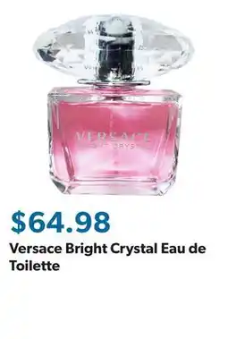 Sam's Club Versace Bright Crystal Eau de Toilette offer