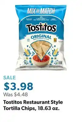 Sam's Club Tostitos Restaurant Style Tortilla Chips, 18.63 oz offer