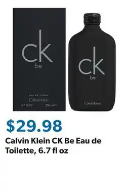 Sam's Club Calvin Klein CK Be Eau de Toilette, 6.7 fl oz offer