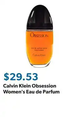 Sam's Club Calvin Klein Obsession Women's Eau de Parfum offer
