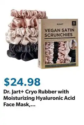 Sam's Club Dr. Jart+ Cryo Rubber with Moisturizing Hyaluronic Acid Face Mask, 1.4 oz., 2 pk offer