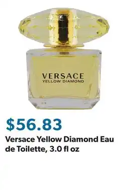 Sam's Club Versace Yellow Diamond Eau de Toilette, 3.0 fl oz offer