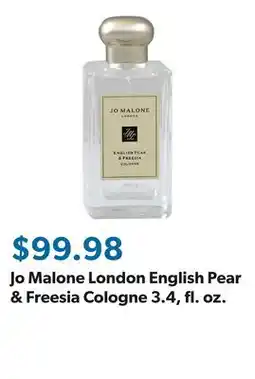 Sam's Club Jo Malone London English Pear & Freesia Cologne 3.4, fl. oz offer