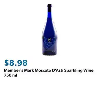 Sam's Club Member's Mark Moscato D'Asti Sparkling Wine offer