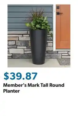 Sam's Club Member's Mark Tall Round Planter offer