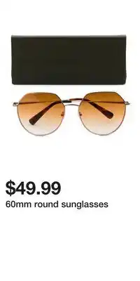 TJ Maxx 60mm round sunglasses offer