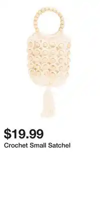 TJ Maxx Crochet Small Satchel offer