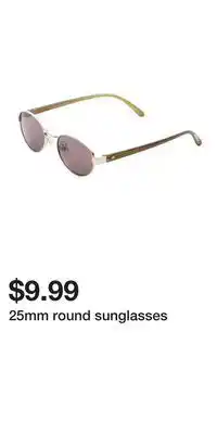 TJ Maxx 25mm round sunglasses offer