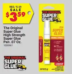 Ace Hardware The Original Super Glue High Strength Super Glue Pen .07 Oz offer